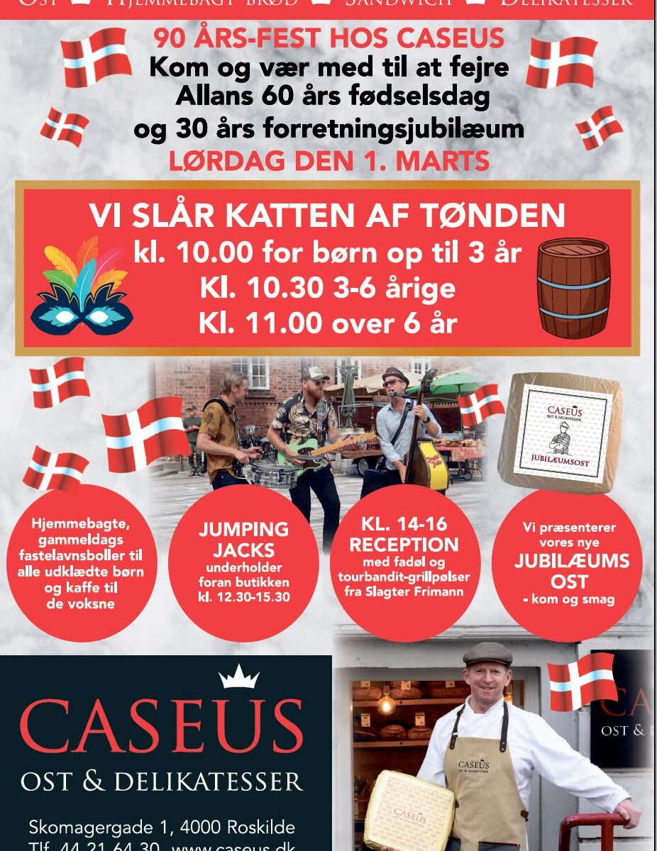 90 års fest hos Caseus!