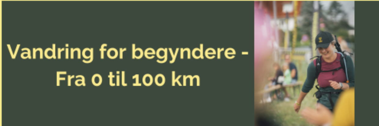 Vandring for begyndere hos Spejder Sport